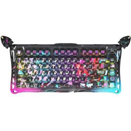 Клавиатура GravaStar Mercury V75 Pro UA Magnetic Jade Gaming Neon Graffiti (GS_V75_PRO_CG_BLK)