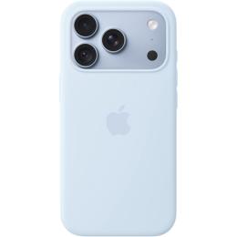 Чехол Silicone Case with Button, Animation & MagSafe для Apple iPhone 18 Pro Max Crisp Blue AAA