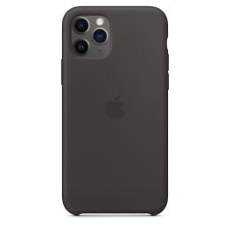 Чохол Silicone Case для Apple iPhone 11 Pro Max (Black) ААА