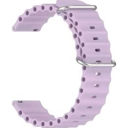 Универсальный ремешок для смарт-часов Ocean Band 20mm Lilac