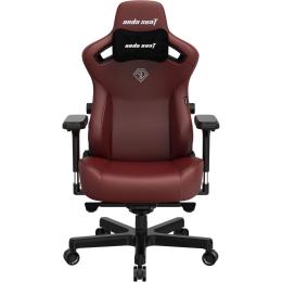 Геймерське крісло Anda Seat Kaiser 3 XL Leather Maroon (AD12YDC-XL-01-A-PVC)