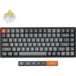 Клавиатура Keychron K2 Max 84 Key RGB Hot-Swap Super Banana Switch Black (K2M-J4-UA)