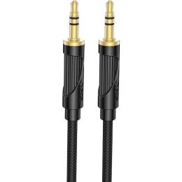 Кабель Hoco UPA30 Friend 3.5mm to 3.5mm 1m Black (6942007625463)