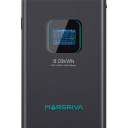Аккумулятор Marsriva LiFePO4 24V (25.6V/314Ah/8038Wh) (MR-LBP24-314-WMT)