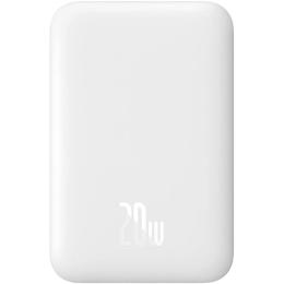 Зовнішній акумулятор Baseus Magnetic Mini 20W 10000mAh White (PPCX070002)
