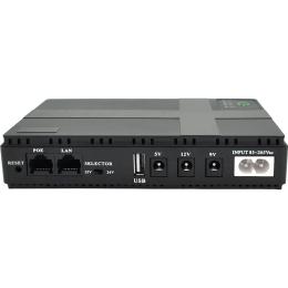 Джерело безперебійного живлення (ДБЖ) для роутера Voltronic DC1018P Black