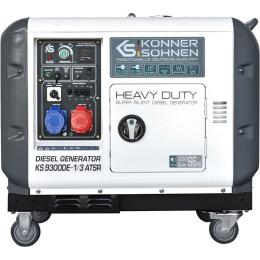 Генератор дизельный Konner&Sohnen KS 9300DE-1/3 ATSR