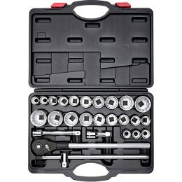 Набір торцевих головок із тріскачкою Intertool ET-6026 26шт