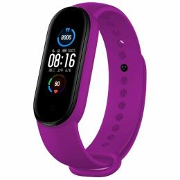 Ремінець силіконовий для Xiaomi MI Band 5 (Purple)