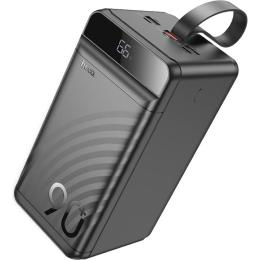 Зовнішній акумулятор Hoco J123D Element 90000mAh 22.5W Black (612104)