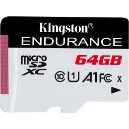 Карта пам'яті Kingston 64GB microSDXC High Endurance UHS-I U1 A1 (SDCE/64GB)