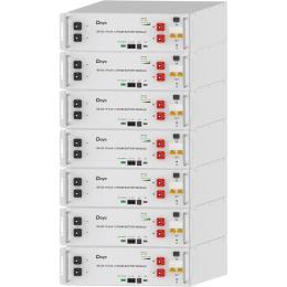 Комплект аккумуляторов Deye LiFePO4 48V (51.2V/100Ah/5120Wh) 7шт (SE-G5.1Pro-B)