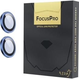 Захисне скло на камеру iLera FocusPro Lens для Apple iPhone 16/16 Plus Blue (iLFPBl16)