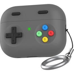 Чехол AhaStyle Game Machine Silicone для Airpods Pro 3 Dark Grey (CP-PT-DD13-DG)