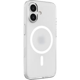 Чохол iLera GlassCase + Camera Button with MagSafe для Apple iPhone 17 Frosted (ILGlCFrCb17)