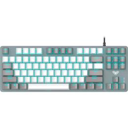 Клавіатура Aula F3287 Keycap KRGD Blue Switch UA Grey/White (6948391240954)