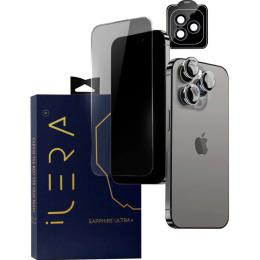 Захисне скло iLera Premium Sapphire Ultra + Corning Glass для Apple iPhone 15 Pro Max (iLPrSap15ProMX)