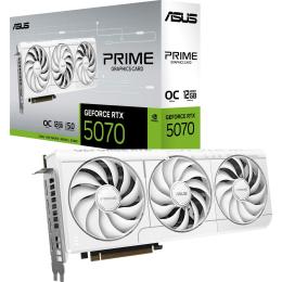 Видеокарта Asus Prime GeForce RTX 5070 12GB OC Edition White (PRIME-RTX5070-O12G-WHITE) EU