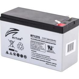 Аккумулятор Ritar AGM 12V (12V/7Ah/84Wh) (RT1270)