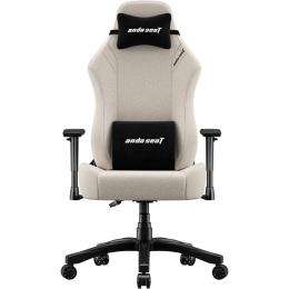 Геймерское кресло Anda Seat Luna Size L Ivory Fabric (AD18-44-I-F)