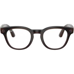 Смарт-очки Ray-Ban Meta Scriber Optics Gen 2 Shiny Transparent Umber Frame/Demo Lens (RW7002 8532 49-22)
