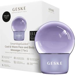 Массажер для лица GESKE Cool&Warm Face and Body Massager 7в1 Purple (HB0303)