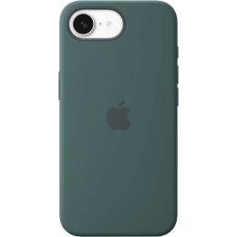 Чохол Silicone Case with MagSafe для Apple iPhone 16e Lake Green AAA