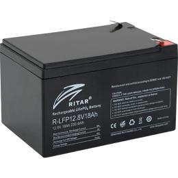 Акумулятор Ritar LiFePO4 12V (12.8V/18Ah/230.4Wh) (R-LFP 12.8V 18Ah)