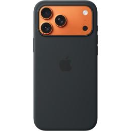 Чохол Silicone Case with Button, Animation & MagSafe для Apple iPhone 17 Pro Max Black AAA