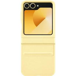 Чохол Epik Leather Case для Samsung Galaxy Flip6 Yellow AAA