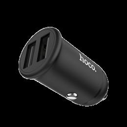 Автомобільний зарядний пристрій Hoco Z30 Car Charger 2USB 3.1A (Black)