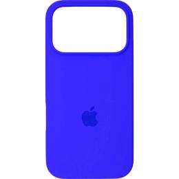 Чехол Silicone Case для Apple iPhone 17 Pro Max Shiny Blue AA