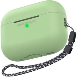 Чохол AhaStyle Colorful Silicone Case для AirPods Pro 2 Avocado Green (CP-187-2-C-AG)