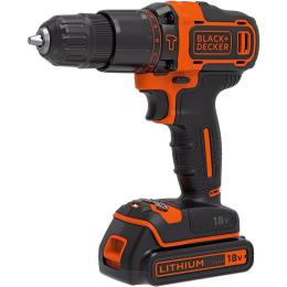 Дриль-шуруповерт Black+Decker BDCHD18KB