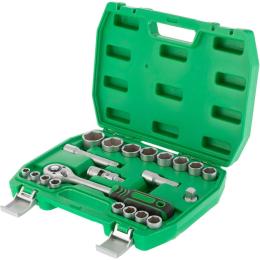 Набір торцевих головок із тріскачкою Intertool ET-6021SP 21шт