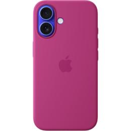 Чехол Apple Silicone Case with MagSafe для iPhone 16 Fuchsia (MYY53ZM/A)