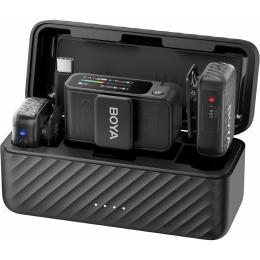 Мікрофонна радіосистема Boya BOYAMIC 2 Type-C with 2 TX + 1 RX + Charging Case