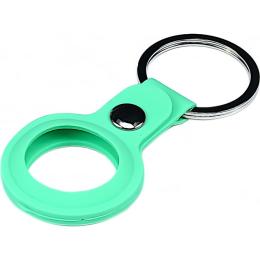 Чохол для пошукової мітки Apple AirTag Silicone Key Ring Mint Green HC