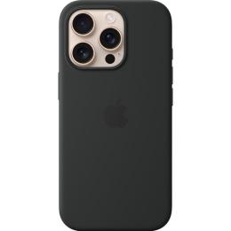 Чохол Silicone Case with MagSafe для Apple iPhone 16 Pro Black AAA