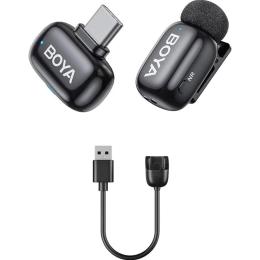 Микрофонная радиосистема Boya Mini 2-06 USB-C Black