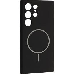 Чохол DK Luxury Silicone Case with MagSafe для Samsung Galaxy S25 Ultra Black