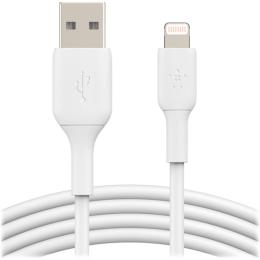 Кабель Belkin Boost Up Charge Flex USB-A to Lightning 1м White (CAA008BT1MWH)