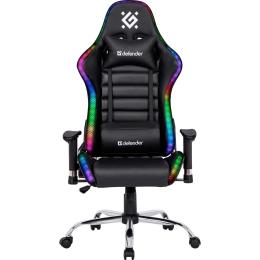 Геймерське крісло Defender Ultimate RGB Black (64355)