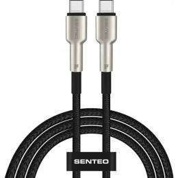 Кабель Senteo SM-03 Iron Series USB-C to USB-C 100W 2m Black