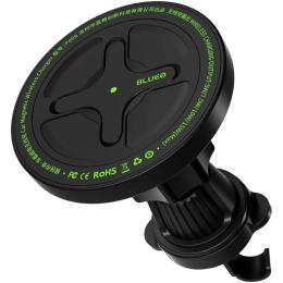 Автотримач із бездротовою зарядкою Blueo Ape Legend Car Mount Magnetic Wireless Charger Black (BC5955B)