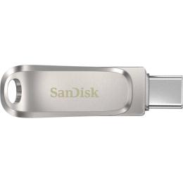 USB флеш-накопитель SanDisk Ultra Dual Drive Luxe 64GB USB-А + USB-C Silver (SDDDC4-064G-G46)