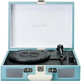 Проигрыватель виниловых дисков Lenco TT-110BUWH Blue (A004450)