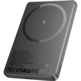 Внешний аккумулятор Hoco Q26 Joy MagSafe 5000 mAh 20W Metal Gray