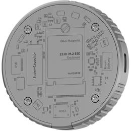 Внешний карман Hagibis MC100 Pro M.2 NVMe SSD to USB 3.2 Gen 2 Gray