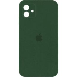 Чохол Silicone Case Camera Protect для Apple iPhone 16 Atrovirens AA
